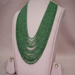 Green emarald stone Necklase