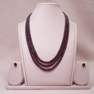 Natural Ruby Beads Mala