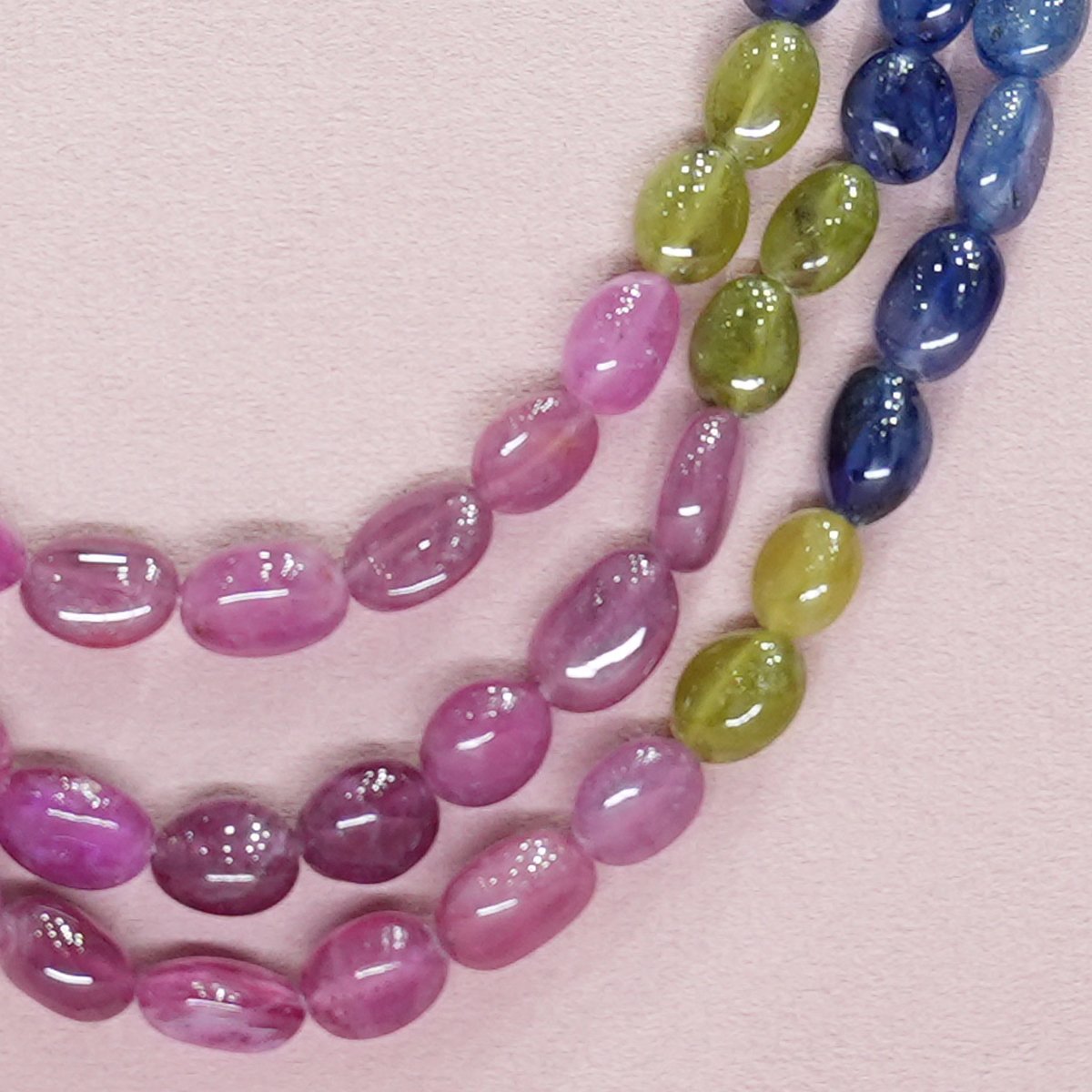 Multi Sapphire Beads Mala - Image 2
