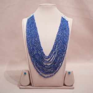 Natural Neelam Beads Mala
