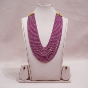 Natural Ruby Beads Mala
