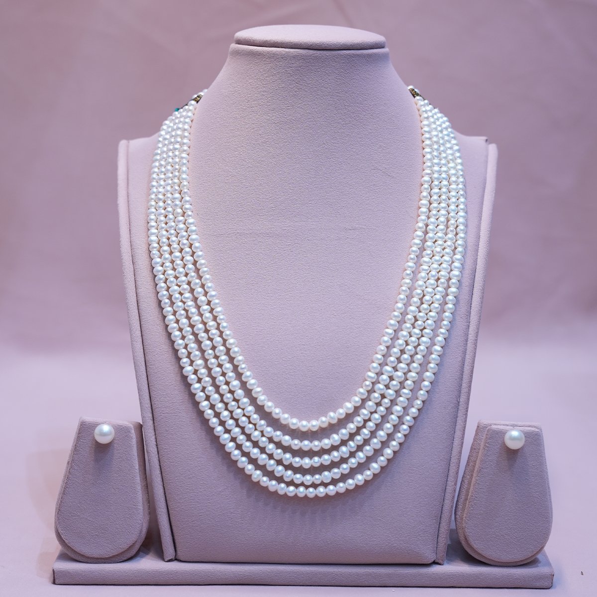 Five-Line Pearl Necklace